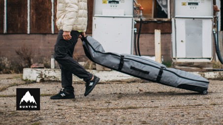 snowboardtas met wieltjes