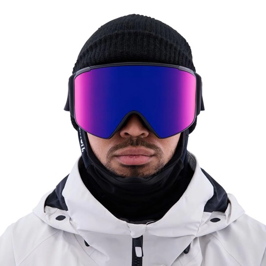 goggle met cilindrische lenzen 