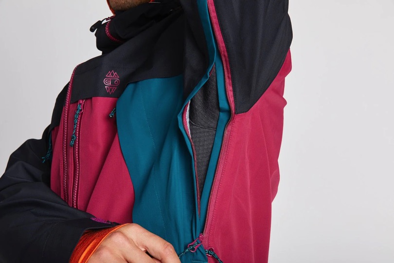 shell snowboard jas
