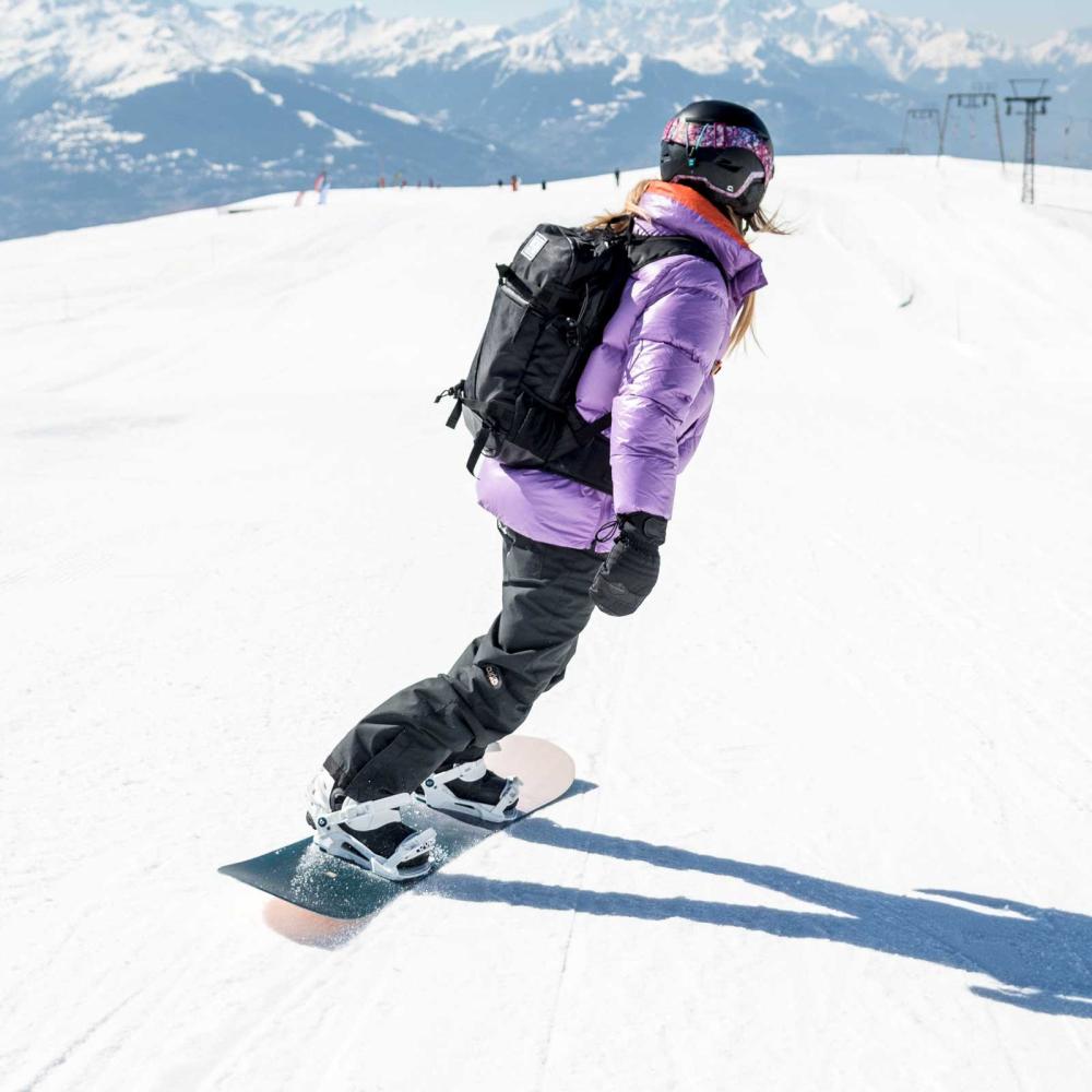flat base snowboard