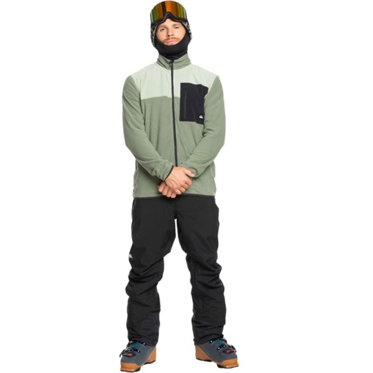  Quiksilver Aker FZ Fleece Black 