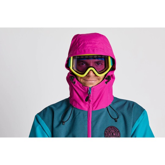  Airblaster Trenchover Jacket Plum Sand Night Spruce 