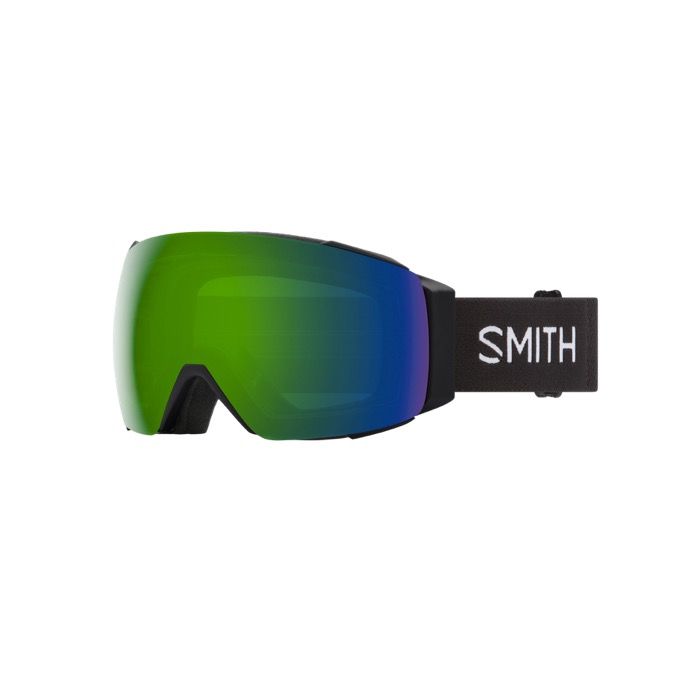 Smith I/O MAG Black Chromapop Sun Green Mirror
