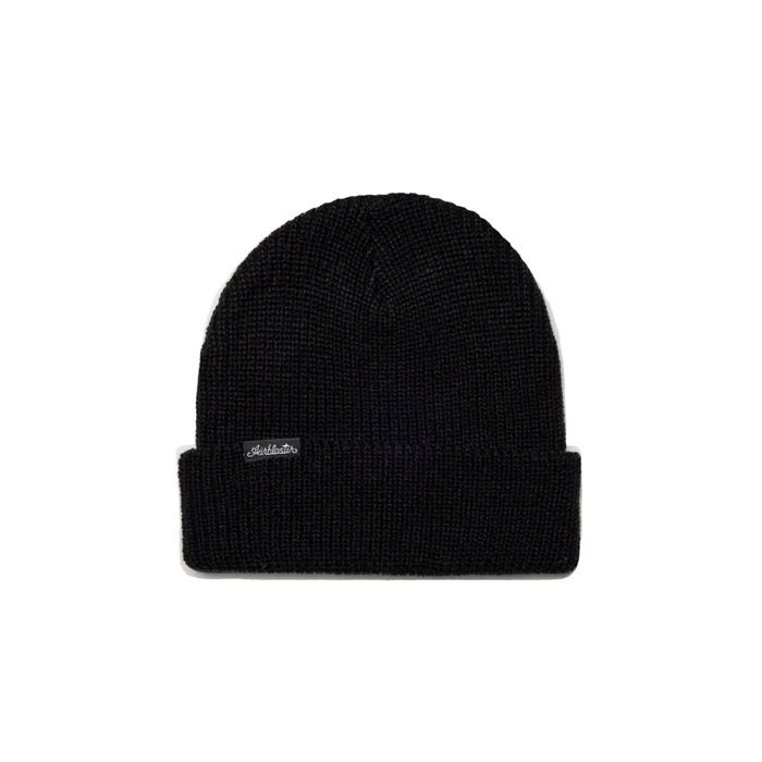 airblaster commodity beanie black