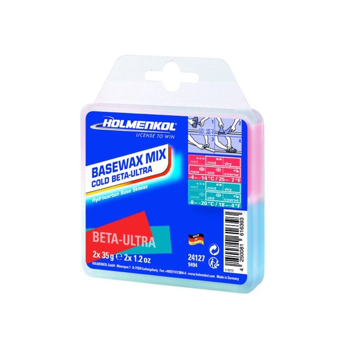 Holmenkol Basewax Mix COLD
Beta-Ultra 2x35g