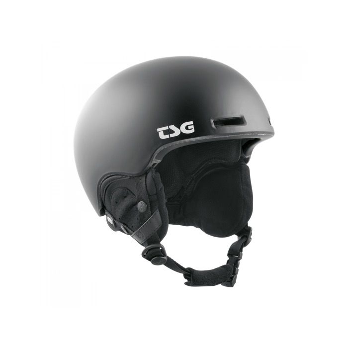 TSG Fly solid black helm