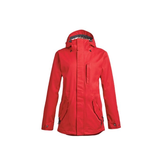 airblaster nicolette jacket dark red