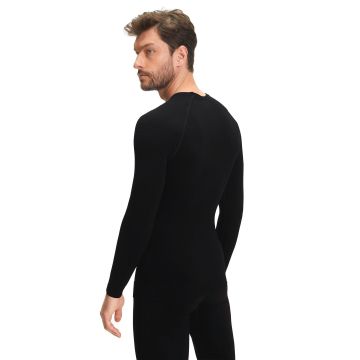 Falke Maximum Warm Longsleeve men's black