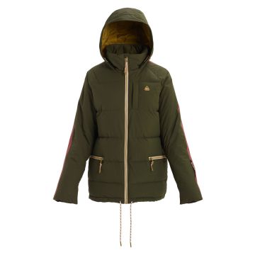 Burton Keelan jacket forest night - rose brown