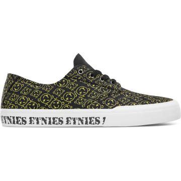 Etnies Jameson vulc LS schoenen black-print