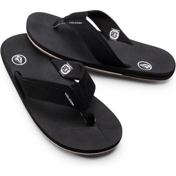 Volcom Victor slippers black