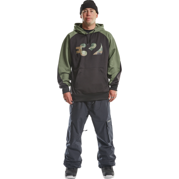 ThirtyTwo Franchise tech hoodie black - camo