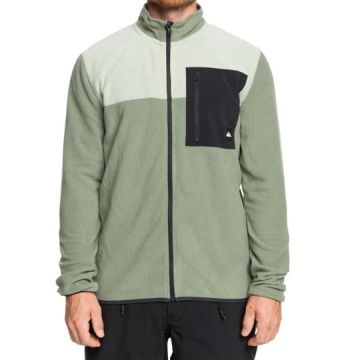 quiksilver aker fz fleece sea spray
