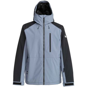 Quiksilver Mission Block Jacket Flint Stone