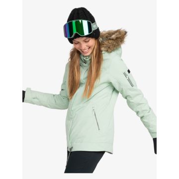 Roxy Meade women's jacket cameao green