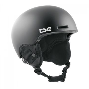 TSG Fly solid black helm
