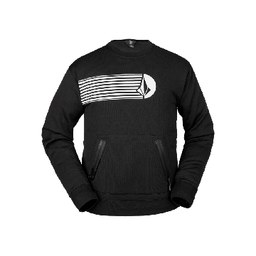 Volcom Let It Storm Crew Sweater black