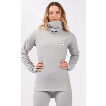 Eivy Icecold Gaiter Rib Top grey melange