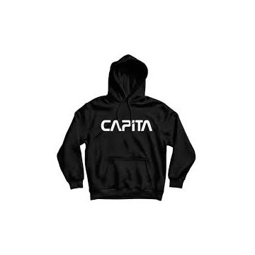Capita Skull hooded fleece black