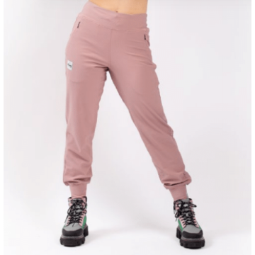 Eivy Journey Rib Travel Pants faded woodrose