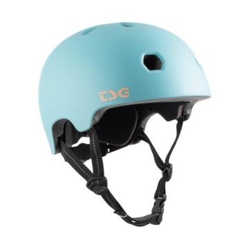 TSG Meta skateboard helm satin blue tint