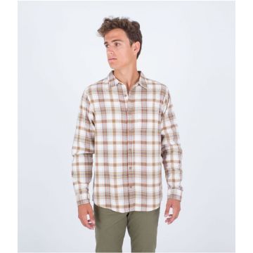 Hurley Portland Organic Flannel maple cream