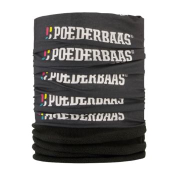 Poederbaas Neck Warmer black multilogo