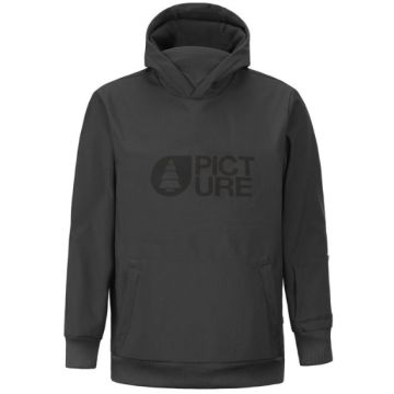 Picture Parker Emboss hoodie Black
