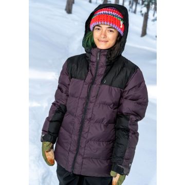 Volcom Puffleup women's jacket blackberry