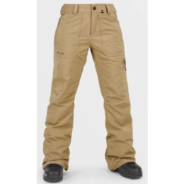 Volcom Knox Insulated Gore-tex women's pants dark khaki
