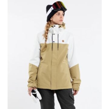 Volcom Bolt insulated women's jacket dark khaki