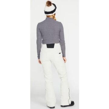 Volcom Battle Stretch High Rise women's pants off white