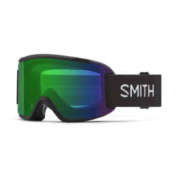 Smith Squad S Black - chromapop everyday green mirror