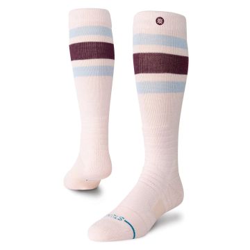 Stance Performance Boyd Mid Wool Snow Pink 