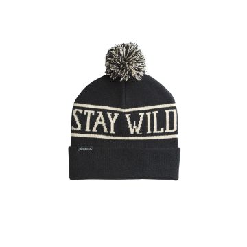 Airblaster Stay Wild Pom Beanie zwart
