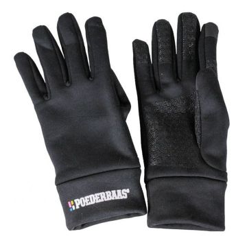 Poederbaas Touchscreen gloves black