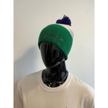 Nikita Speke Beanie white green purple